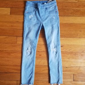H&m light wash straight leg jeans